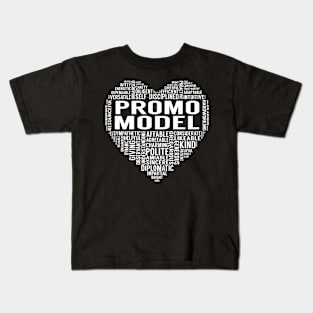 Promo Model Heart Kids T-Shirt